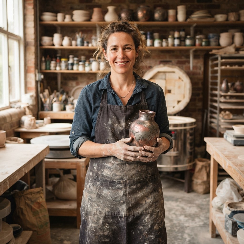 Defne Aladağ, kurucu ve raku ustası